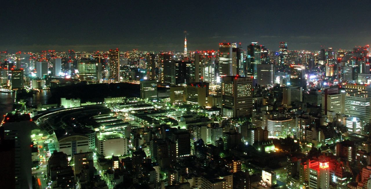 Tokyo Night Skyline