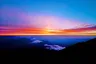 Mount Fuji Sunrise Above the Clouds