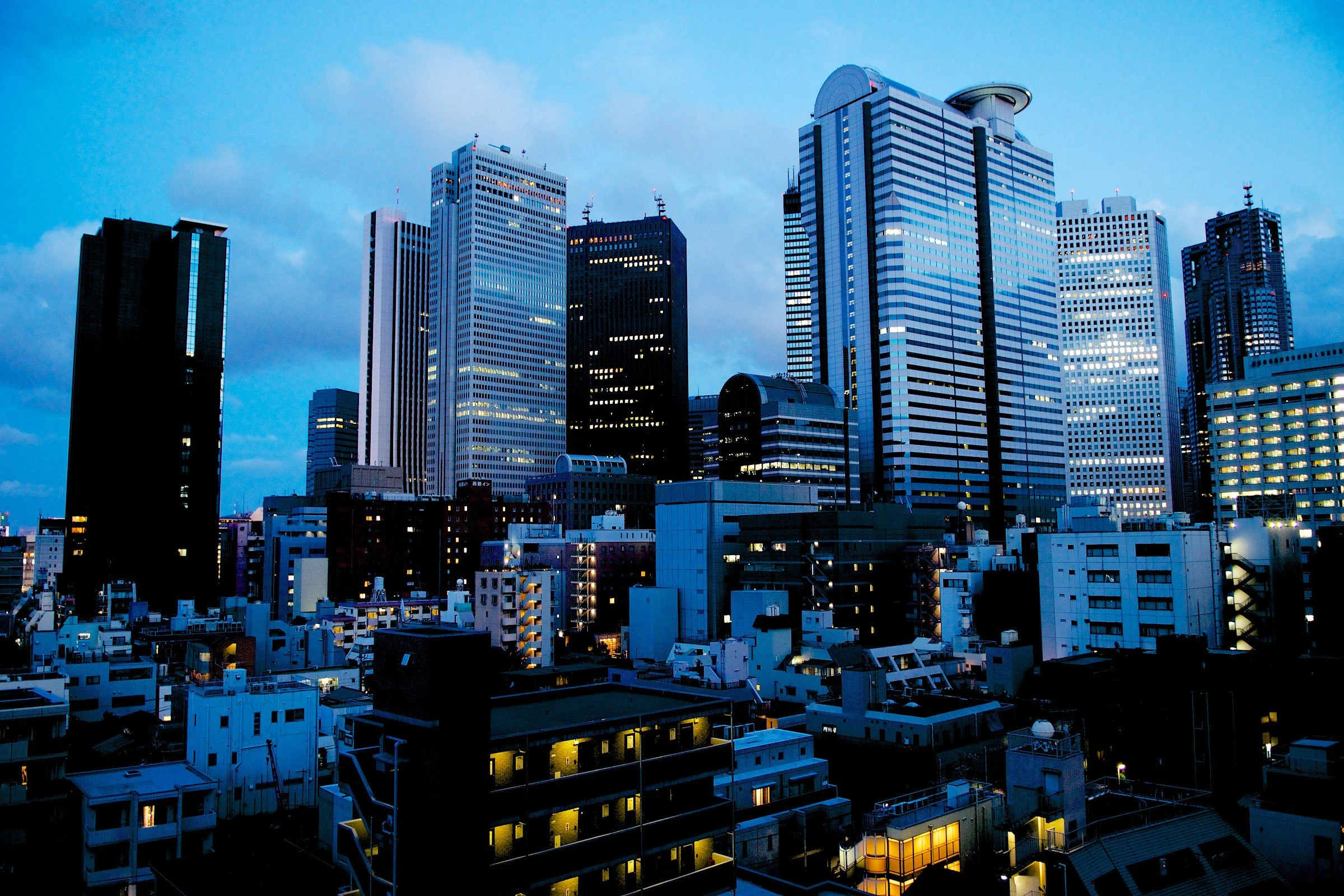 Shinjuku Skyscrapers at Dusk