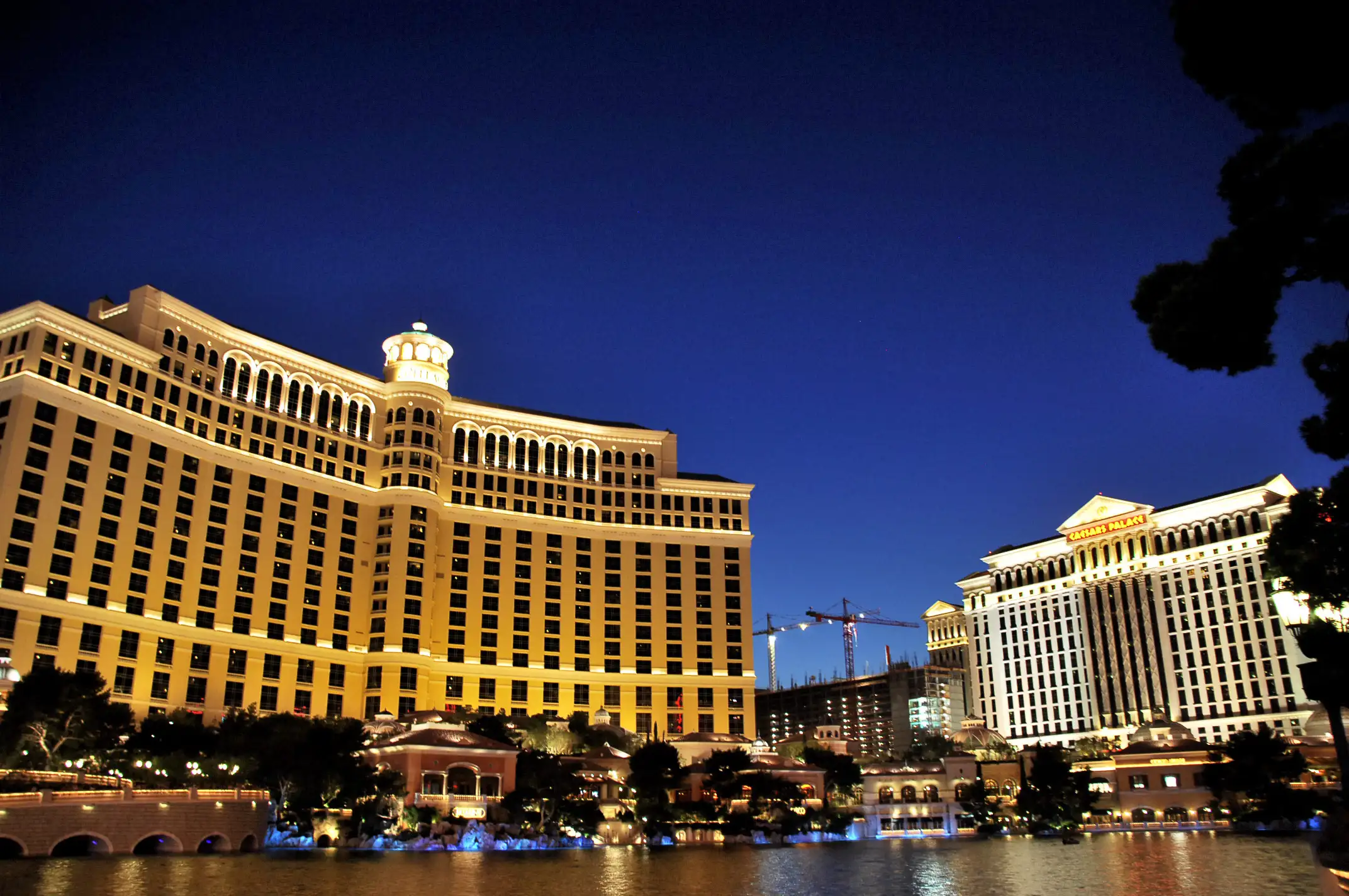 Las Vegas Hotels at Dusk