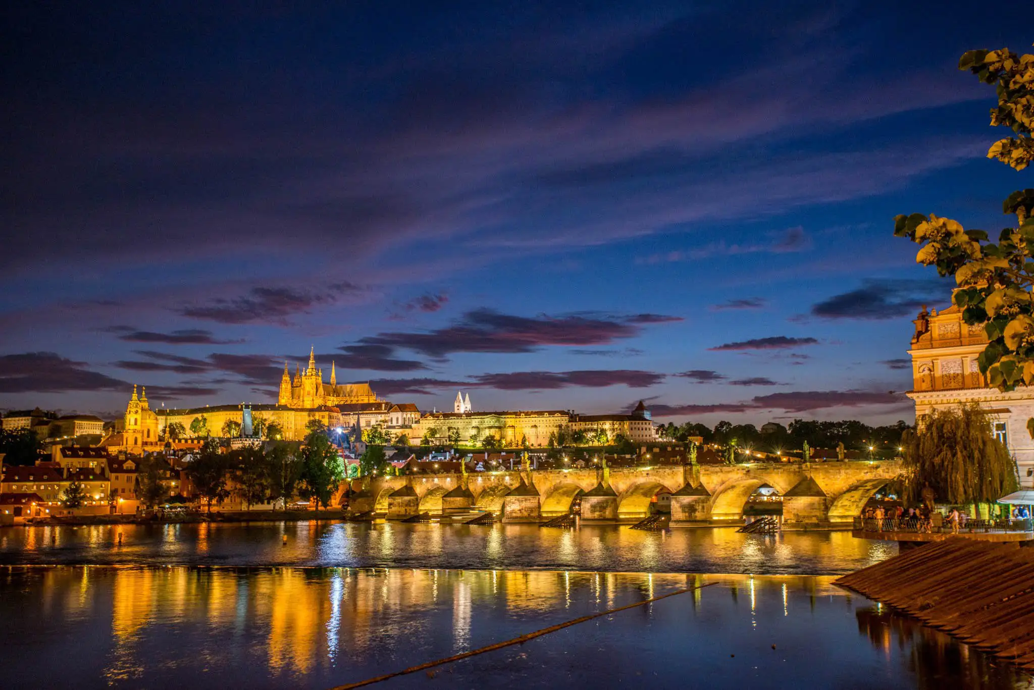 Charles Bridge at Night
