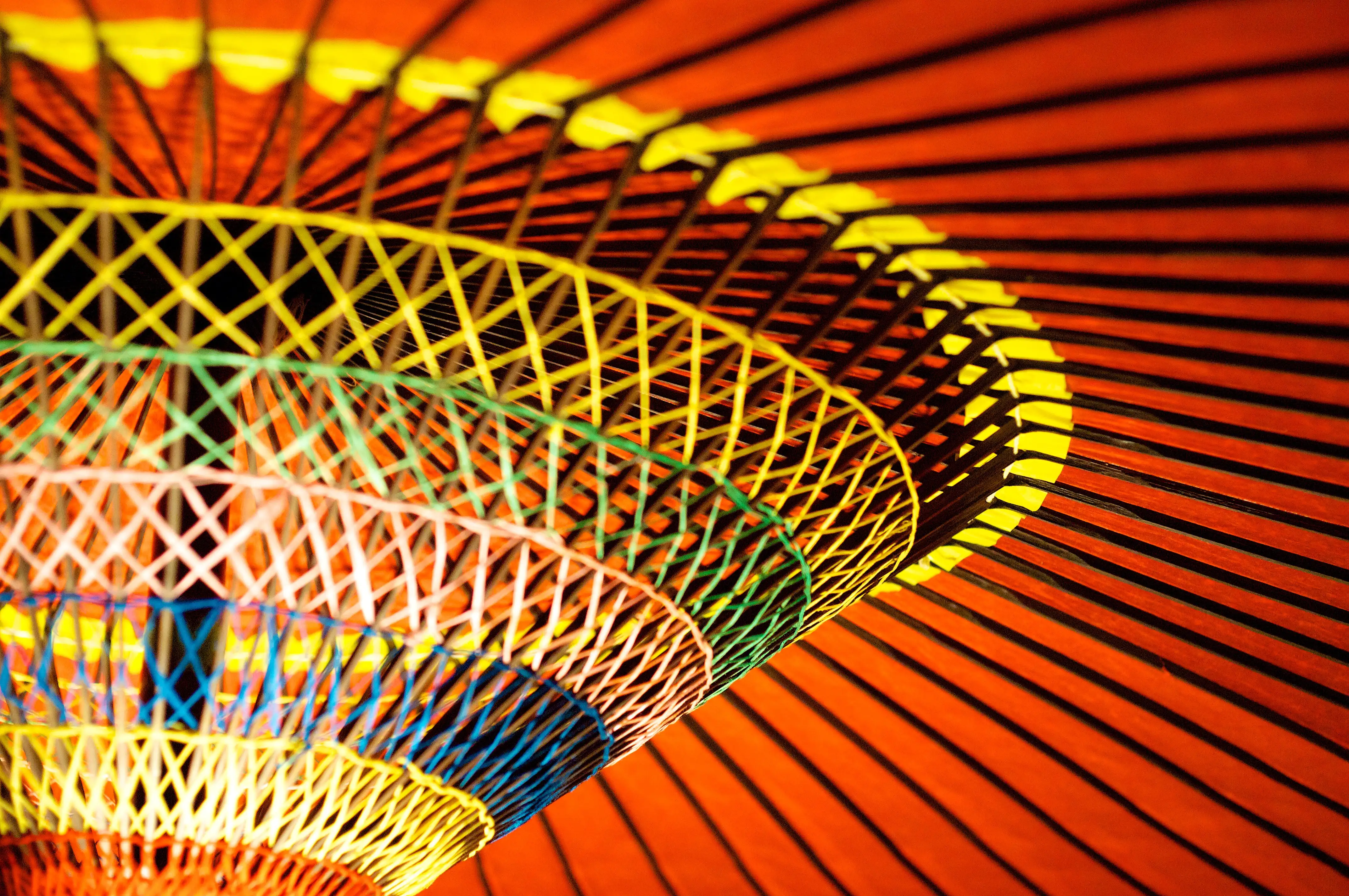 Colorful Japanese Parasol