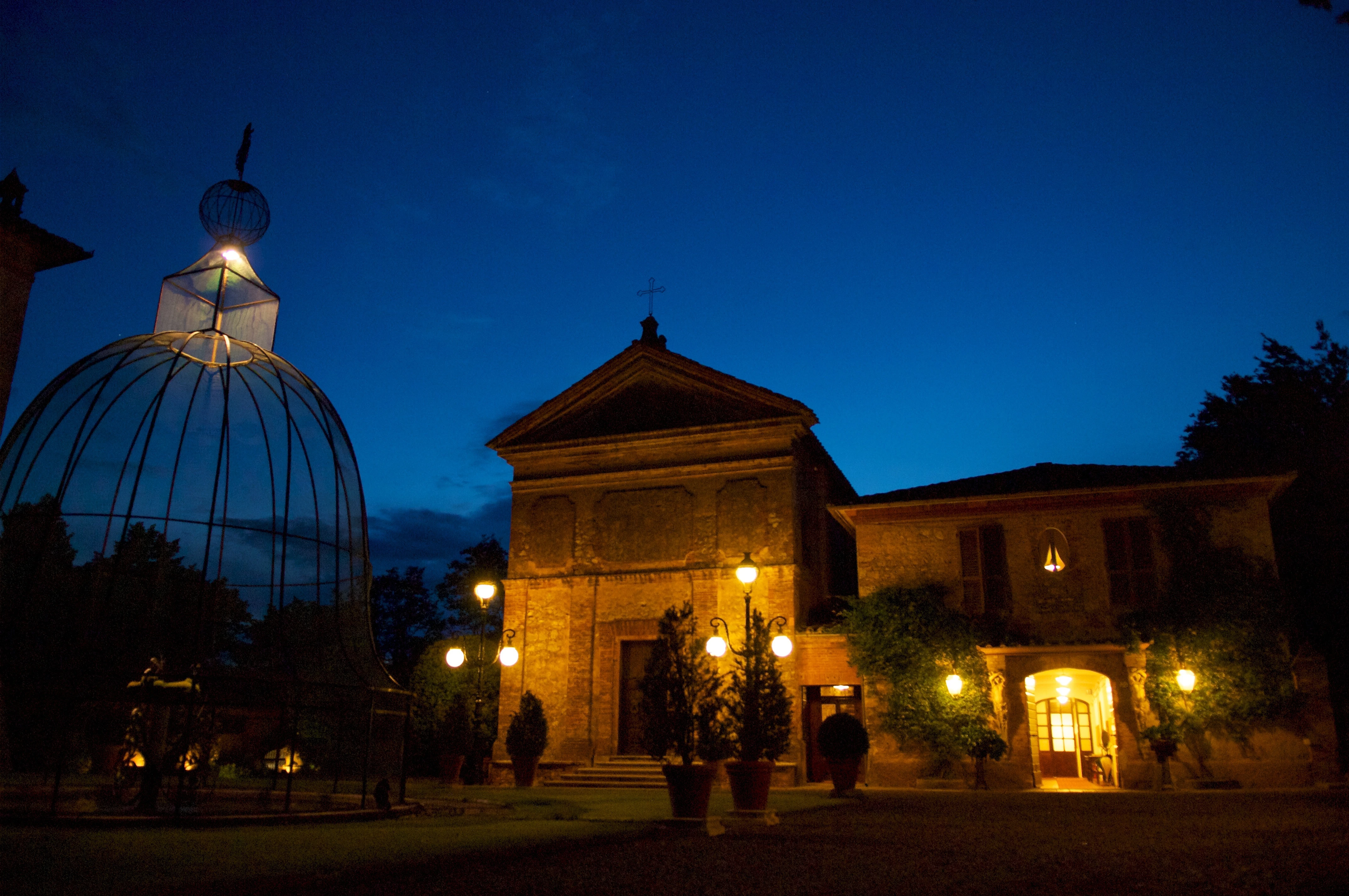 Italian Church at Dusk