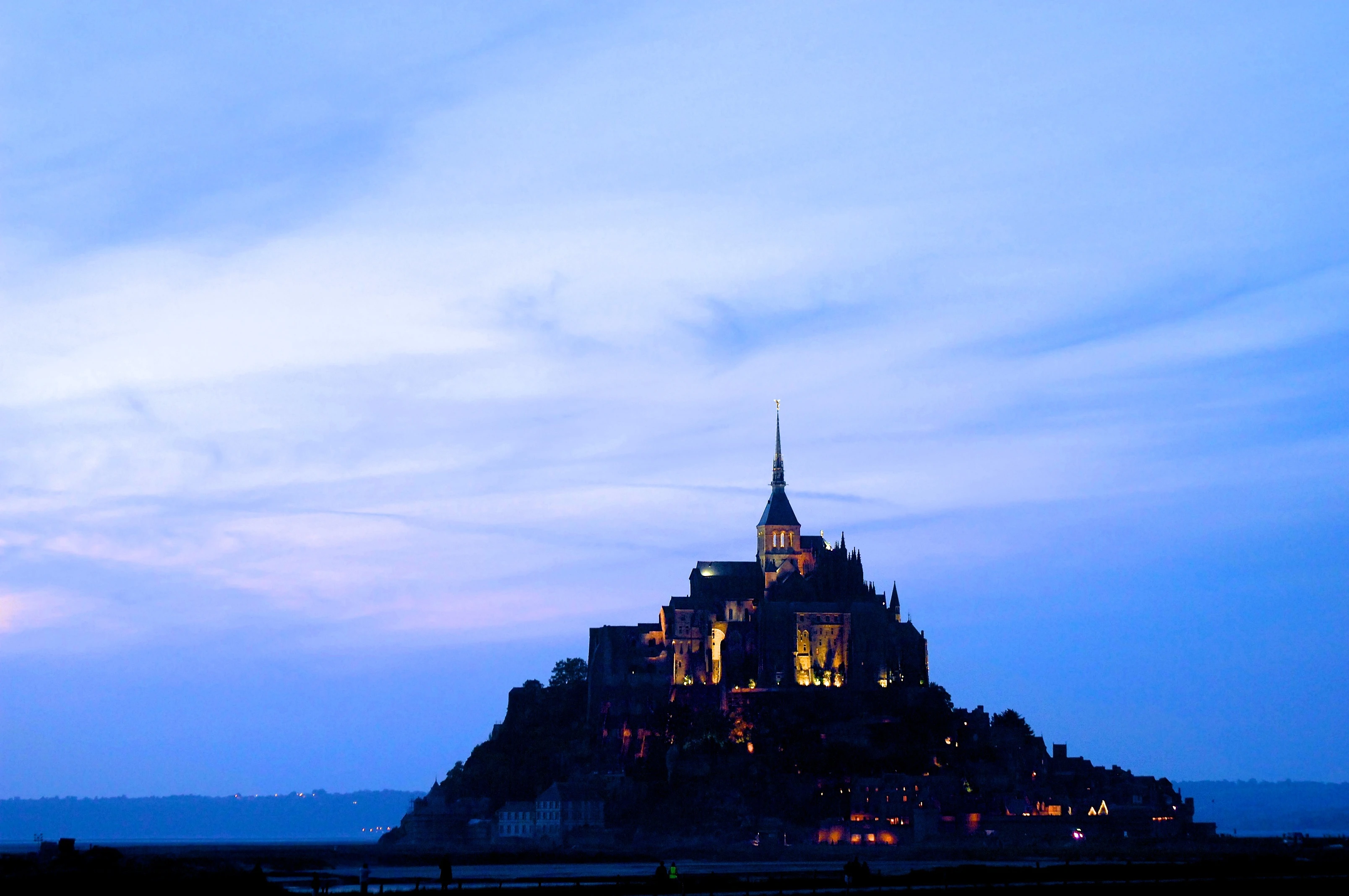 Mont Saint-Michel at Dusk